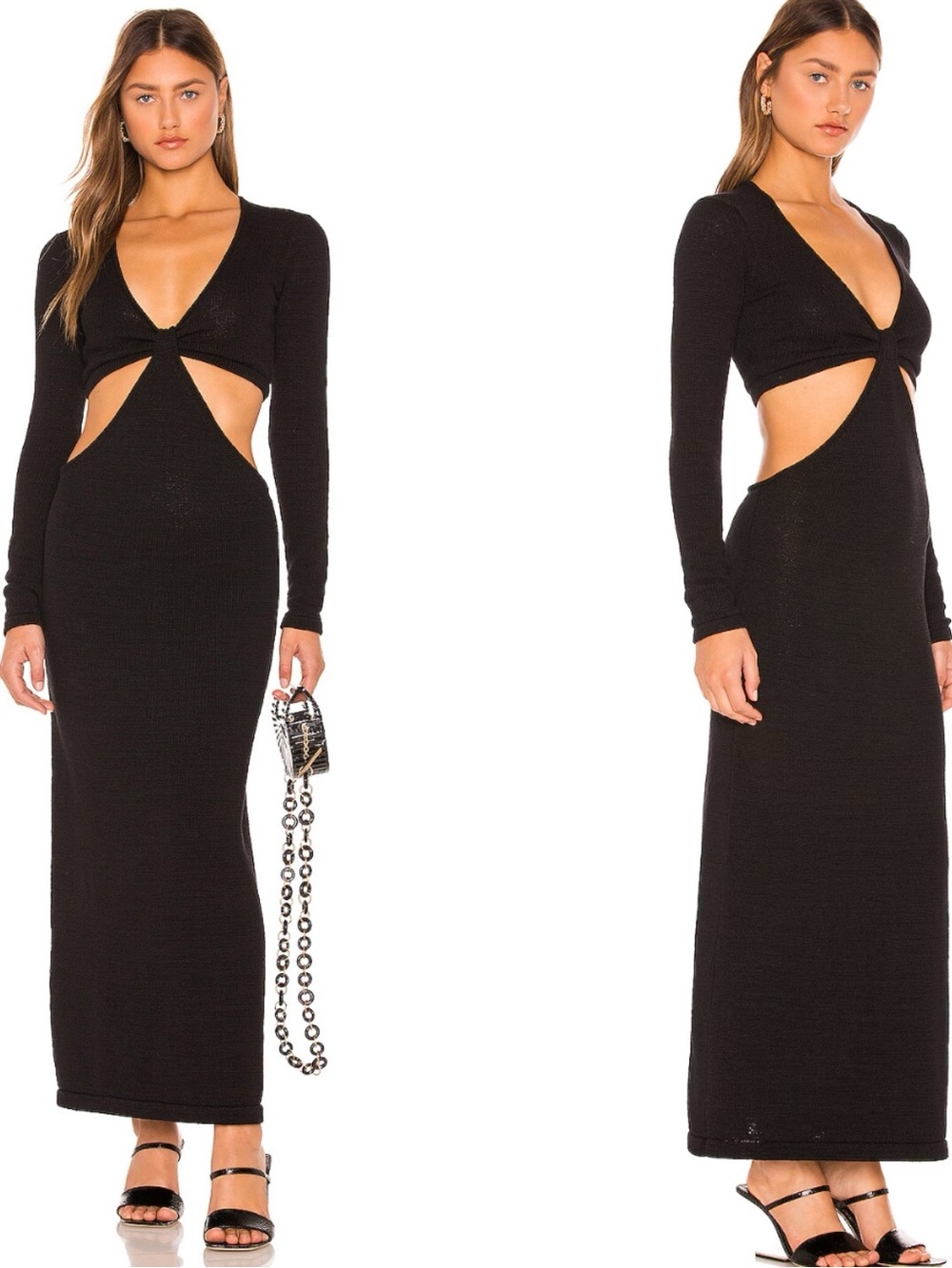 NWOT Cult Gaia Jana Dress in Black
